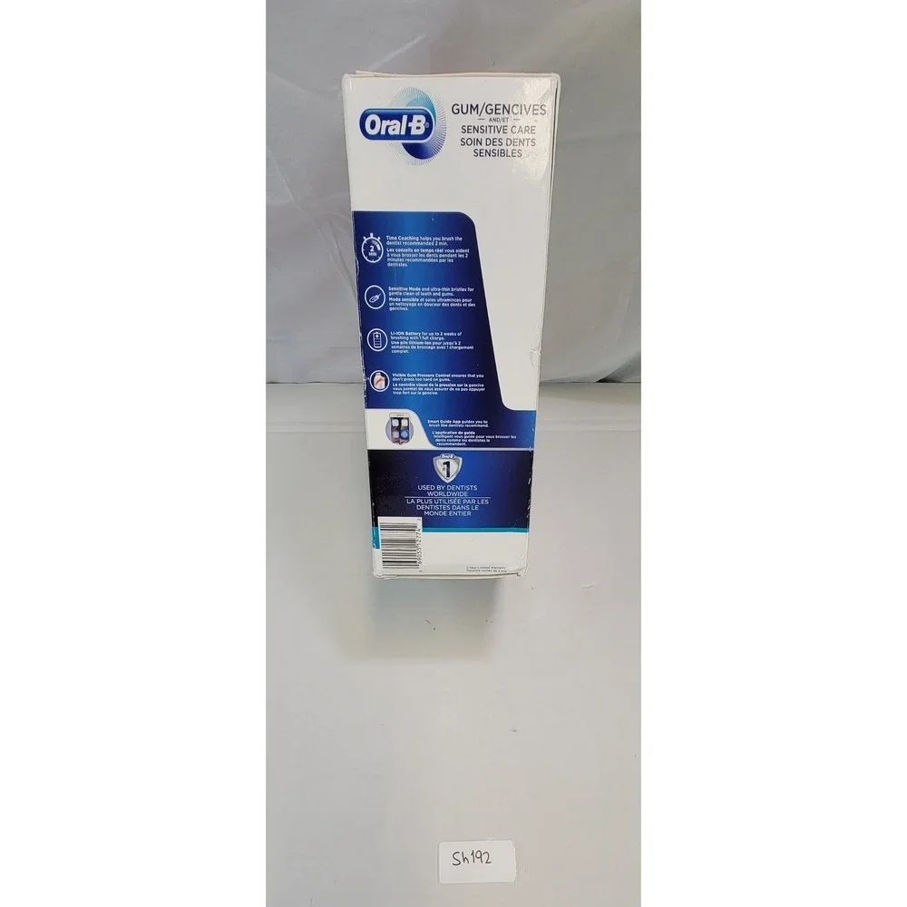 Oral‎ B Gum Sensitive Care Rechargeable Toothbrush Smart Guide App Bluetooth